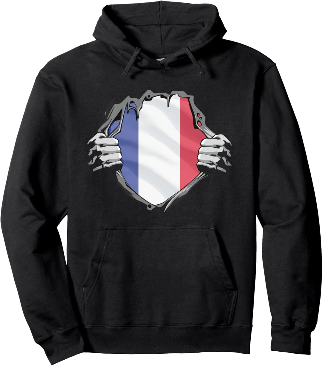 Frankreich Fussball Trikot Alternative Pullover Hoodie