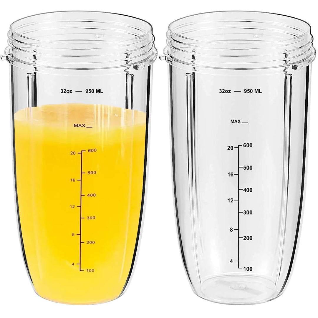 950ml Becher Kompatibel mit NutriBullet 600 W/Pro 900 W Elektrischer Mixer, Cups, Entsafterbecher Er