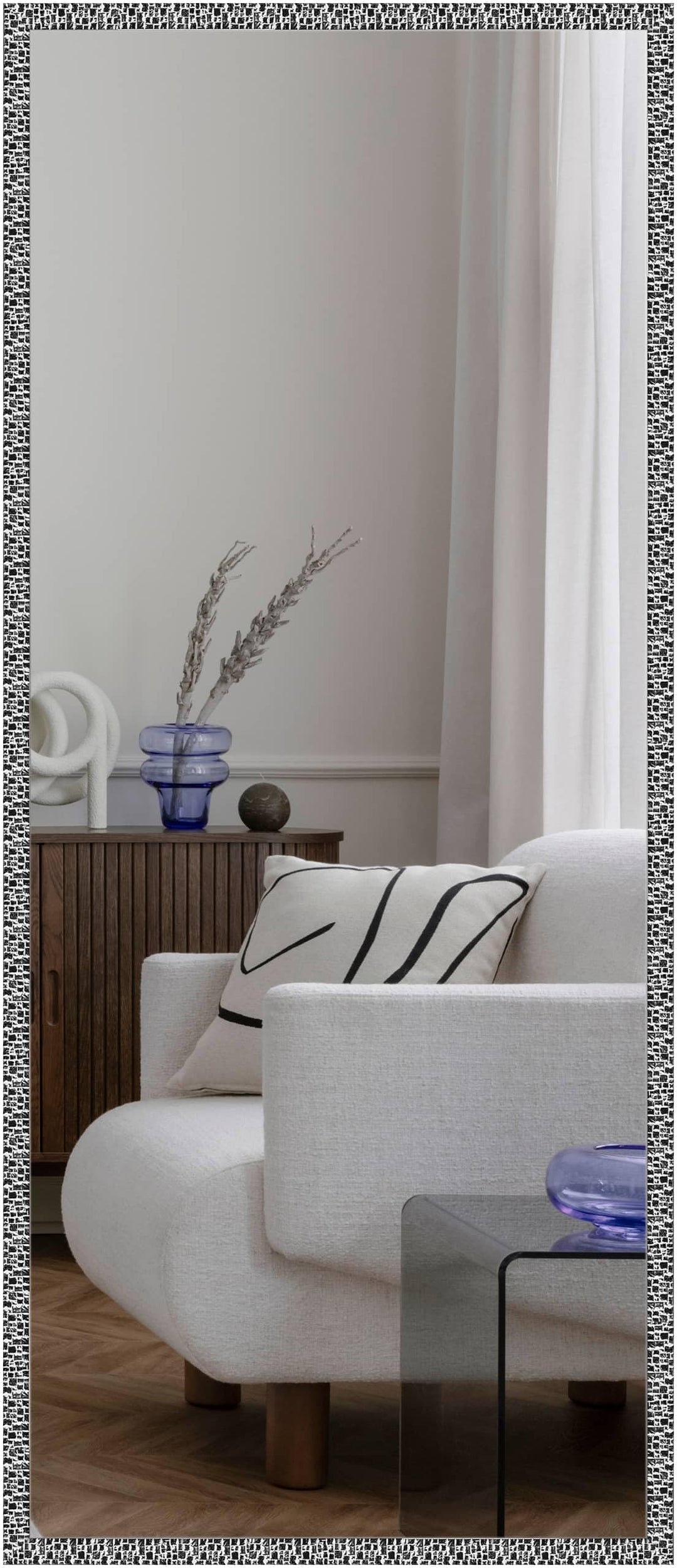 nielsen HOME Wandspiegel Florentina, Silber, ca. 70x170 cm Silber 170L x 70B cm, Silber 170L x 70B c