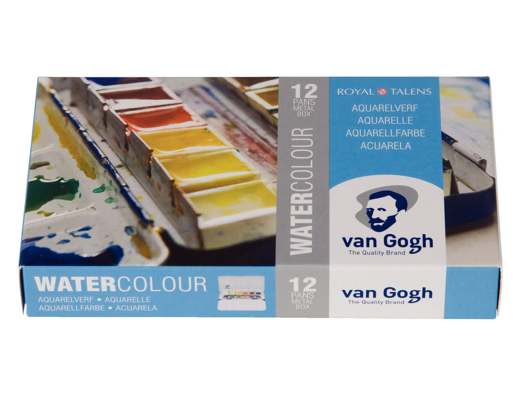 Van Gogh Waterclr BX Pfanne, 12 General (MetalTin), Einheitsgrösse
