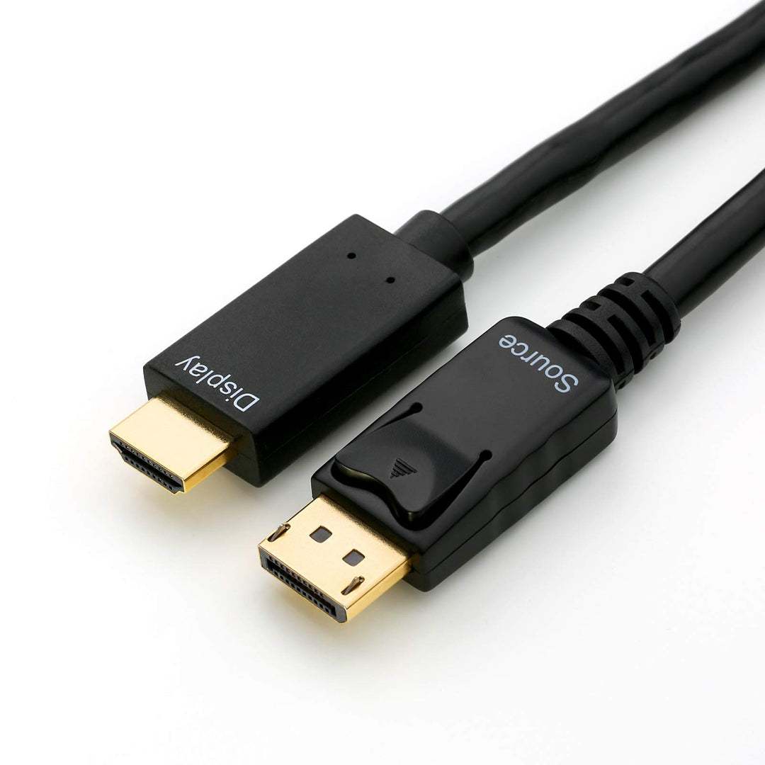 CSL-Computer DisplayPort/HDMI Kabel | 2m | schwarz | HDCP-konform | 4K/60Hz | Ethernet-Kanal 2m schw