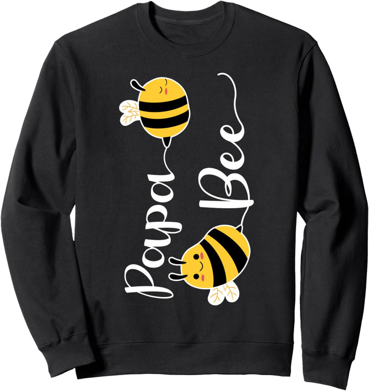Papa Bee Bienen Imker Papa Vater Vatertag Sweatshirt