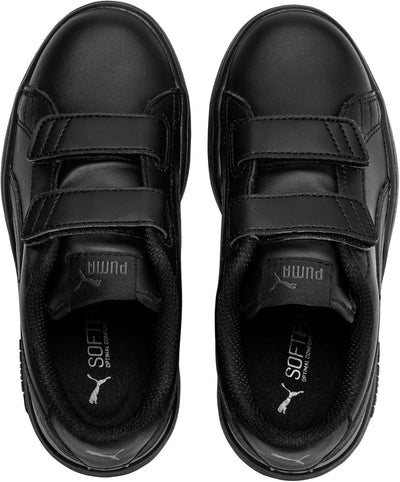 PUMA Unisex Kinder Smash V2 L V Ps Sneaker 28 EU Puma Black Puma Black, 28 EU Puma Black Puma Black