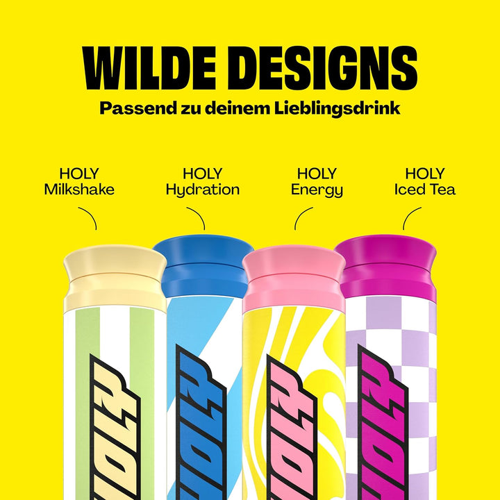 Holy Energy Thermo Shaker – 700ml Isolierflasche aus hochwertigem Edelstahl – bis zu 12 Stunden kalt