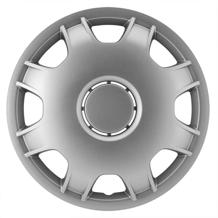 AUTO-STYLE Satz Radzierblenden Speed 12-Zoll Silber