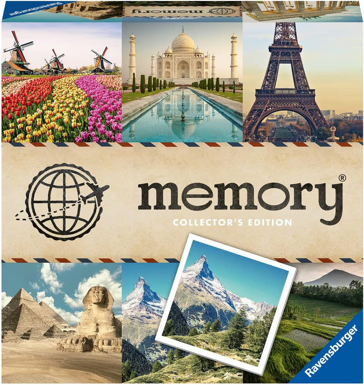 Ravensburger Collector's memory Schönste Reiseziele 27379 - Das weltbekannte Gedächtnisspiel mit Bil