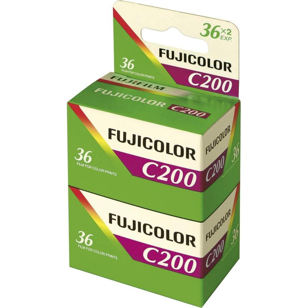 Fuji 200-135 Color Negativfilm (36-Aufnahmen, 2-er Pack)