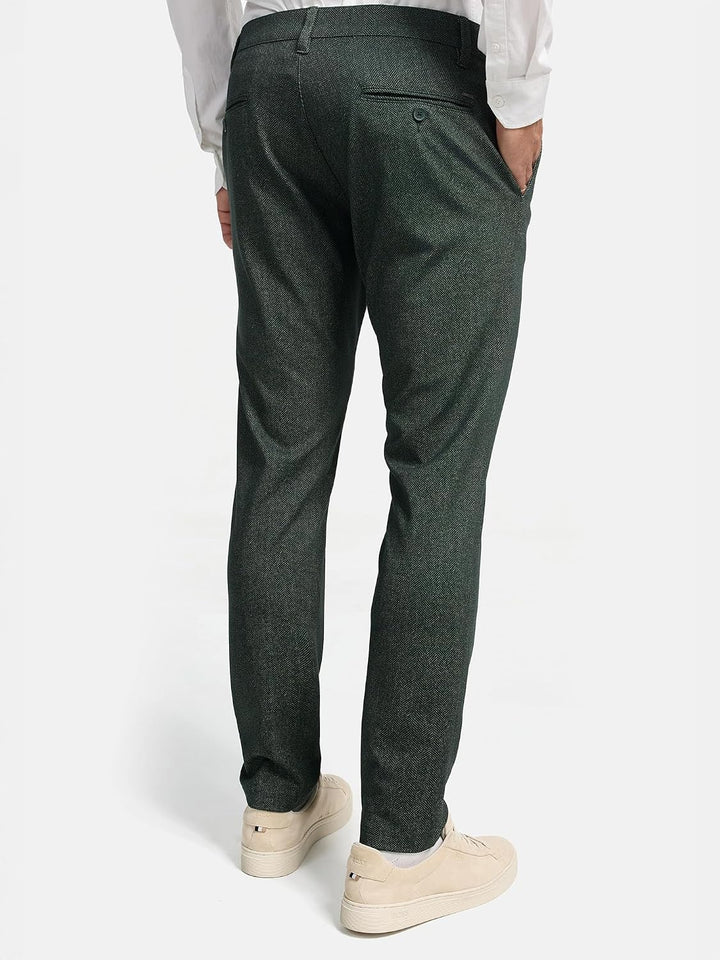 Indicode Herren Rodekro Performance Pants Chinohose Stoffhose mit Stretch | Bequeme Chinohose mit Su