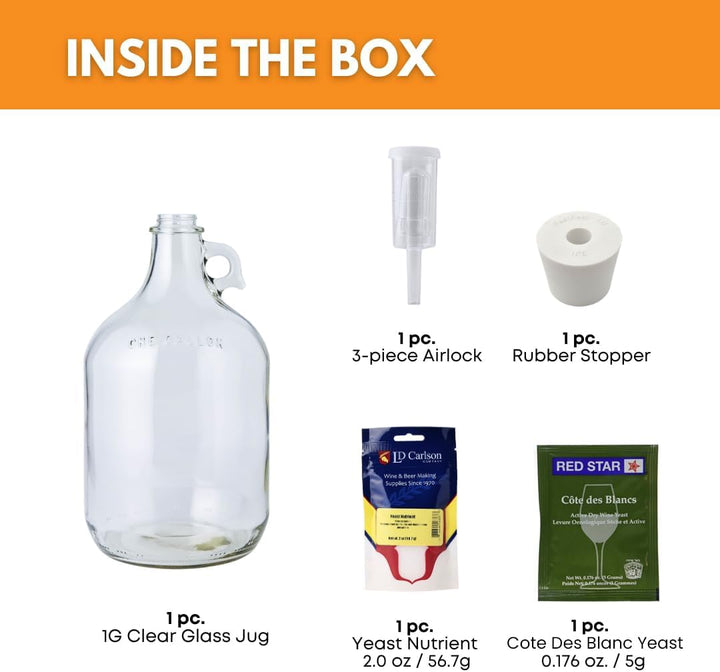 Shepherd Made Mead Making Kit (Mead-Kit), Multicolored