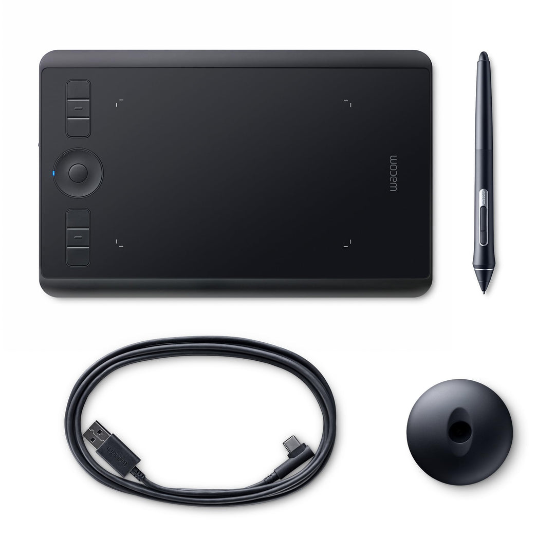 Wacom Intuos Pro Grafiktablett (Grösse: S)/Kleines, professionelles Stifttablett (inkl. Wacom Pro Pe