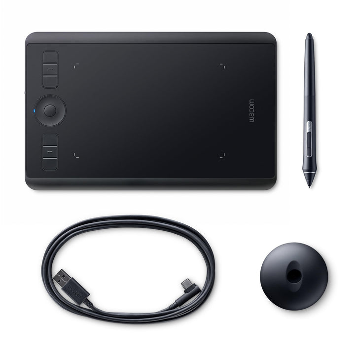 Wacom Intuos Pro Grafiktablett (Grösse: S)/Kleines, professionelles Stifttablett (inkl. Wacom Pro Pe