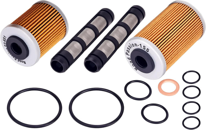 Road Passion Ölfilter Motorrad Ölfilter-Kombisatz Kompatibel mit 690 duke/R/Enduro/R/SMC/R