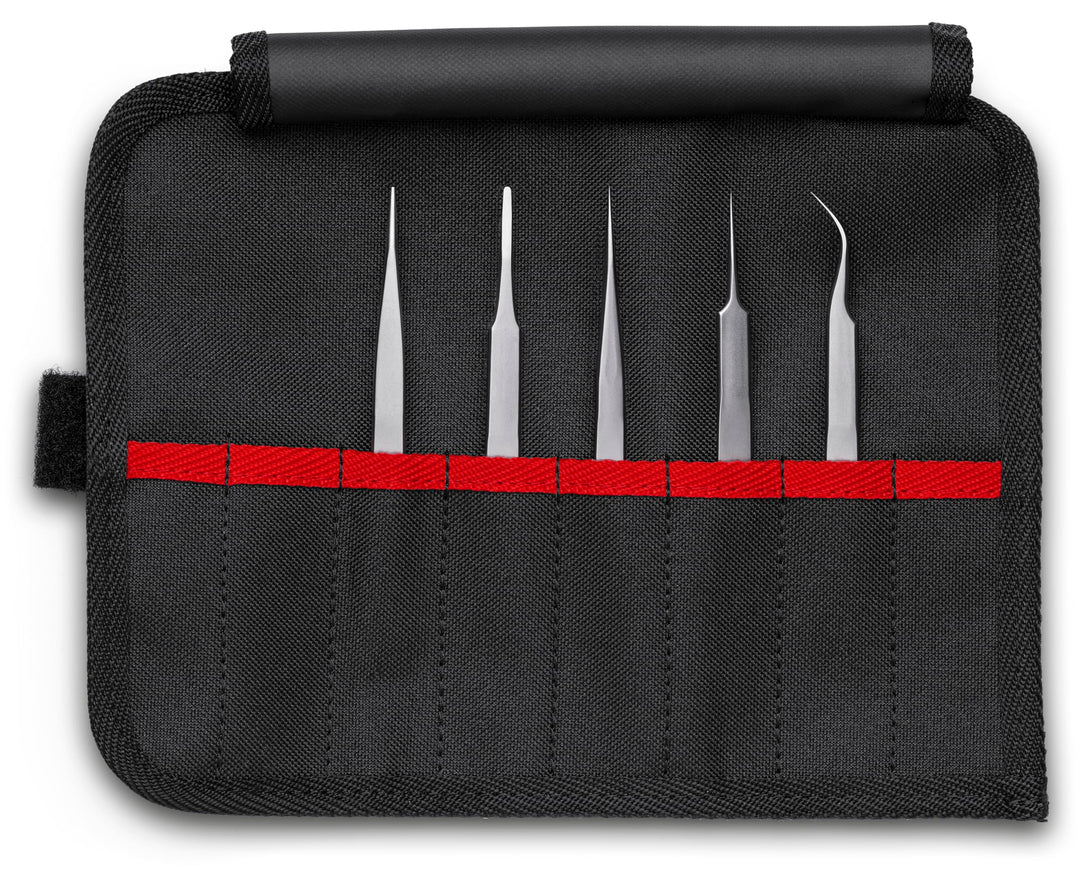 KNIPEX Präzisionspinzetten-Set 5-teilig, 92 00 02
