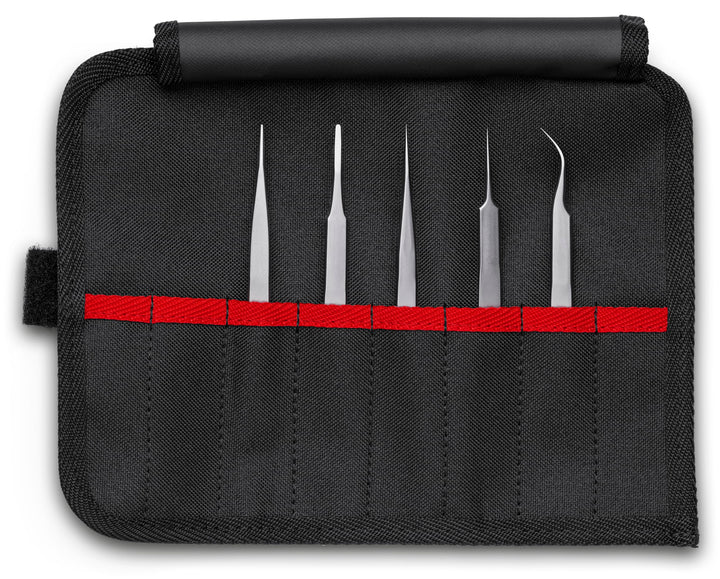 KNIPEX Präzisionspinzetten-Set 5-teilig, 92 00 02