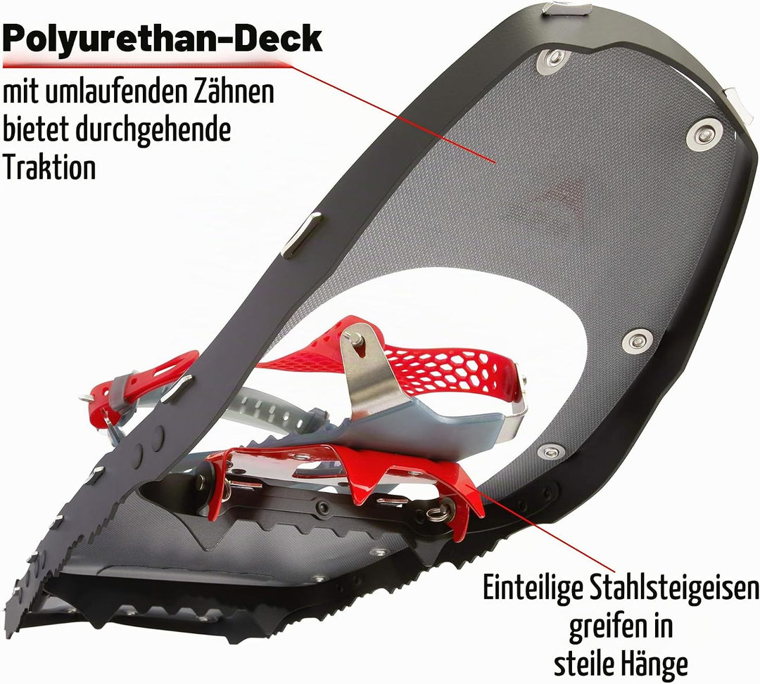 MSR M Lightning Ascent 30 Schwarz, Herren Aluminium-Schneeschuh, Grösse One Size - Farbe