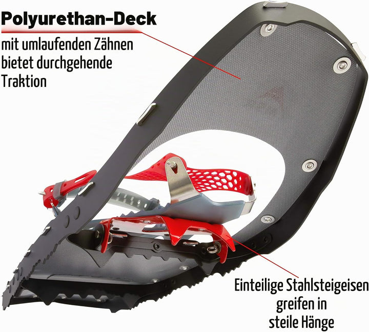 MSR M Lightning Ascent 30 Schwarz, Herren Aluminium-Schneeschuh, Grösse One Size - Farbe