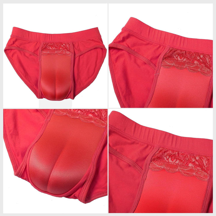 YUFEIDA Hiding Gaff Panty Shaping Pant Herren Unterwäsche für Crossdresser Transgender Trans Briefs