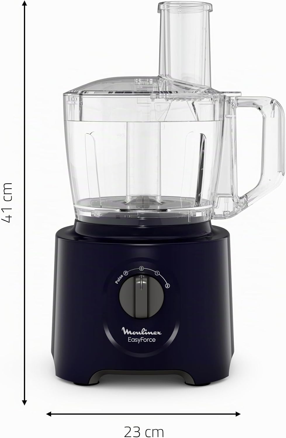 Moulinex Easy Force Multifunktions-Küchenmaschine, 800 W, 25 Funktionen, 2 Geschwindigkeitsstufen +