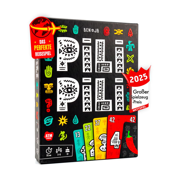 ATM Gaming PILI PILI – Gesellschaftsspiel – Gewinner des Grand Prix du Jouet 2025 – Taktisches Stich
