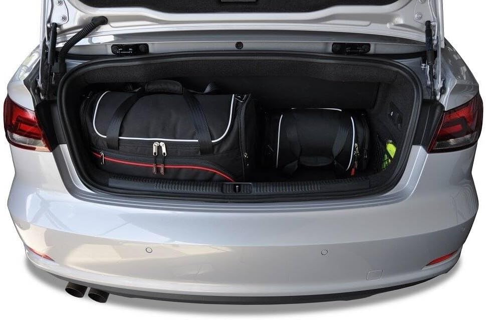 KJUST Dedizierte Reisetaschen 4 stk kompatibel mit AUDI A3 CABRIO 8V 2014-2016