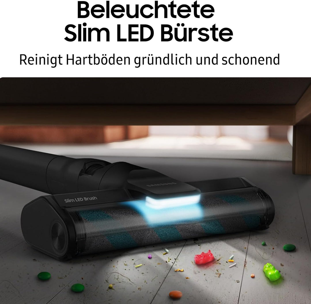 Samsung VCA-SABC95 Jet Slim LED Staubsaugerbürste, Dünner Staubsaugeraufsatz für Akku-Staubsauger Be