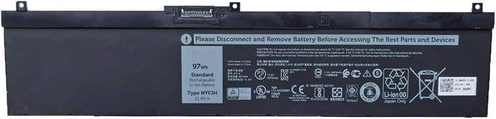 NYFJH GW0K9 0WNRC 0NYFJH 0GW0K9 Laptop-Akku-Ersatz für Dell Precision 7530 7730 7540 7740 P74F P74F0