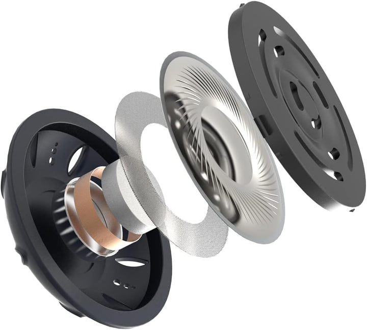 Koss KSC75 Stereo Kopfhörer mit Ohrclip für iPod, iPhone, MP3 und Smartphone - Schwarz/Silber Einzel