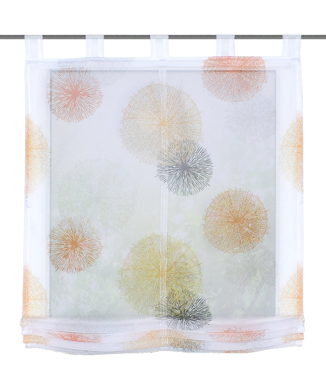 Home Fashion Schlaufenrollo, Orange