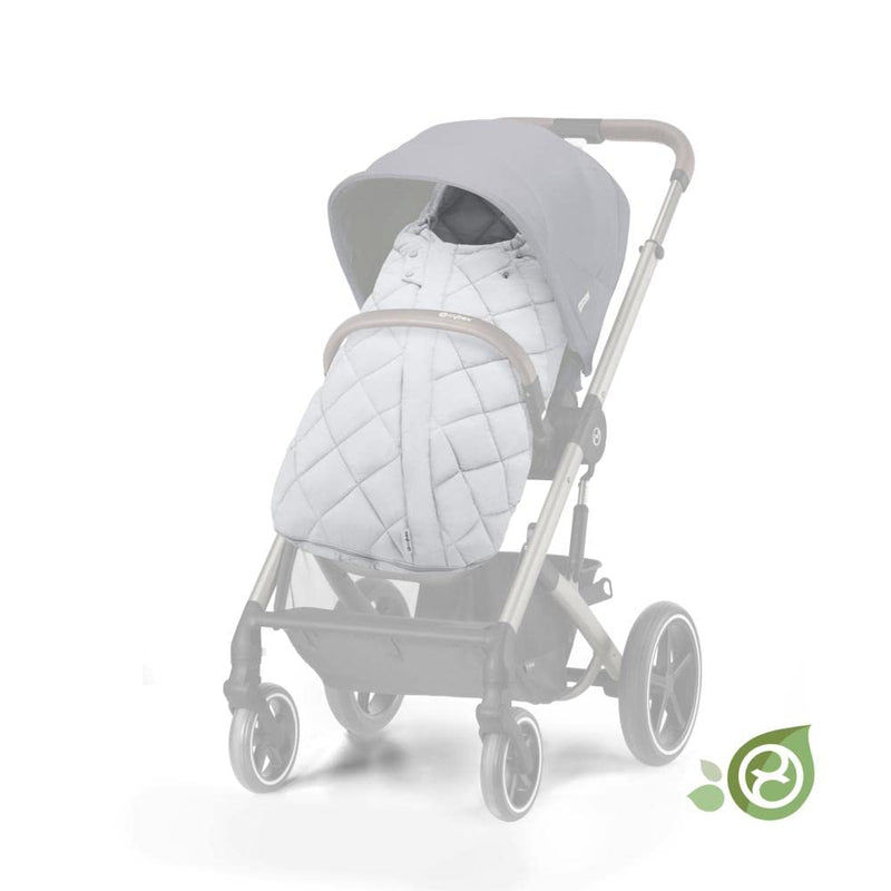 CYBEX Gold Fusssack Snøgga 2, Für Kinderwagen, Für Kinder von 6 Monaten bis 3 Jahren, TOG 4, Lava Gr