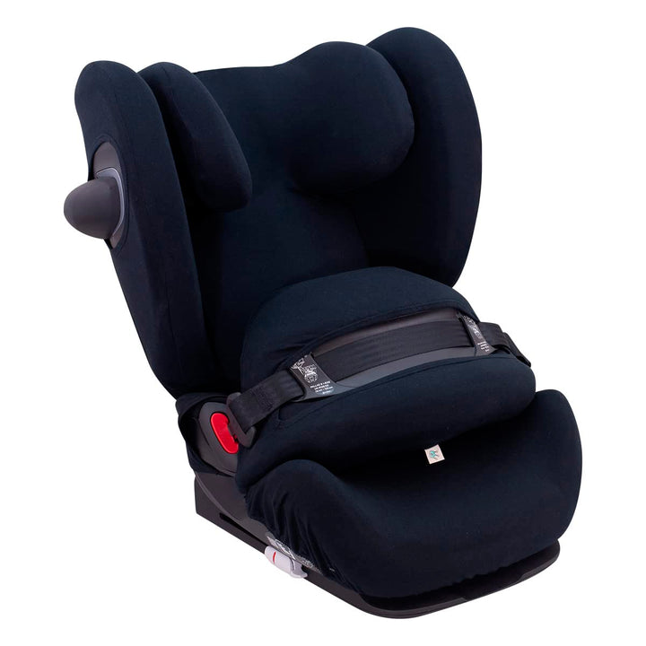 JYOKO KIDS Bezug Kompatibel mit Cybex Pallas G I-SIZE (Bezug Pallas G, BLACK SERIES) Bezug Pallas G
