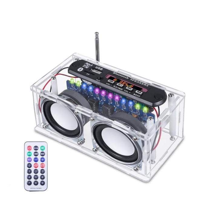 FM Radio Kits, Lötprojekte DIY Elektronik Kits Digitalradio mit LCD Display, FM Radio Bluetooth Laut
