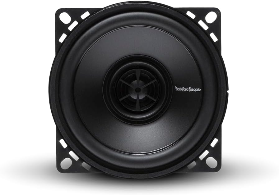Rockford Fosgate R14X2 Prime 4-Inch Full Range Coaxial Speaker - Set of 2, 4-Inch
