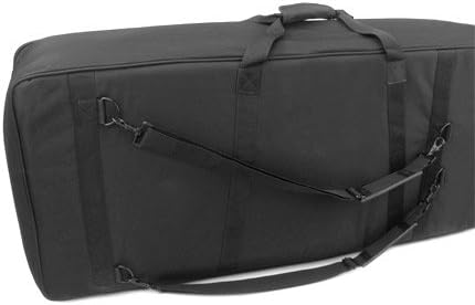 Classic Cantabile KT-C Keyboardtasche Grösse C schwarz (Innenmasse 102 x 42 x 15 cm, Schaumstoffpols