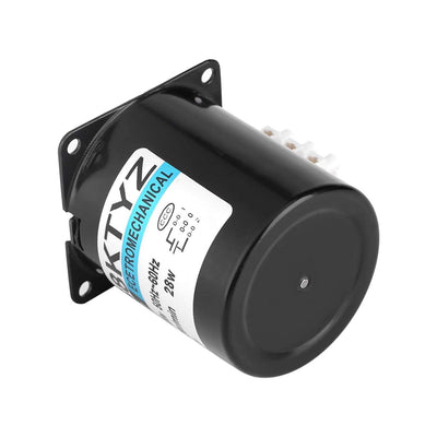 60KTYZ Synchrongetriebemotor AC 220V 2.5/20/30/110RPM CW/CCW Drehmomentrichtungssteuerung 28W Unters