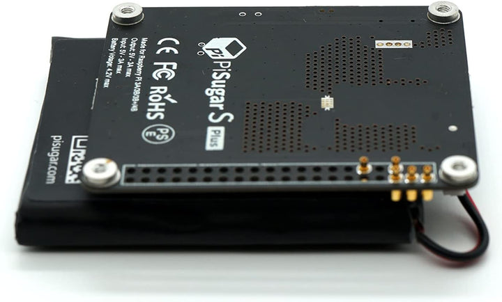 Pisugar S Plus Portable 5000mAh UPS Lithium Battery Power Module Platform for Every Raspberry Pi 3B/