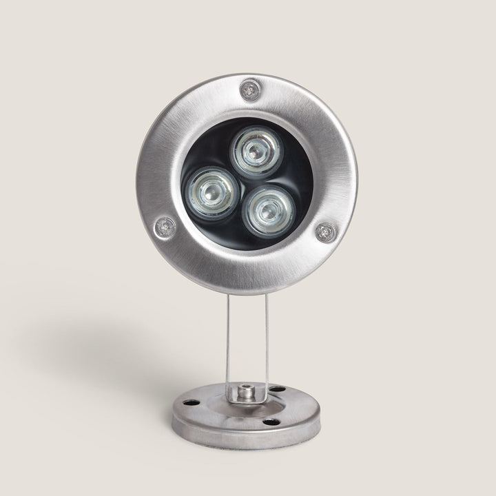LEDKIA LIGHTING LED-Strahler tauchfähig RGB 3W Oberfläche 12V DC Inox RGB, Rgb