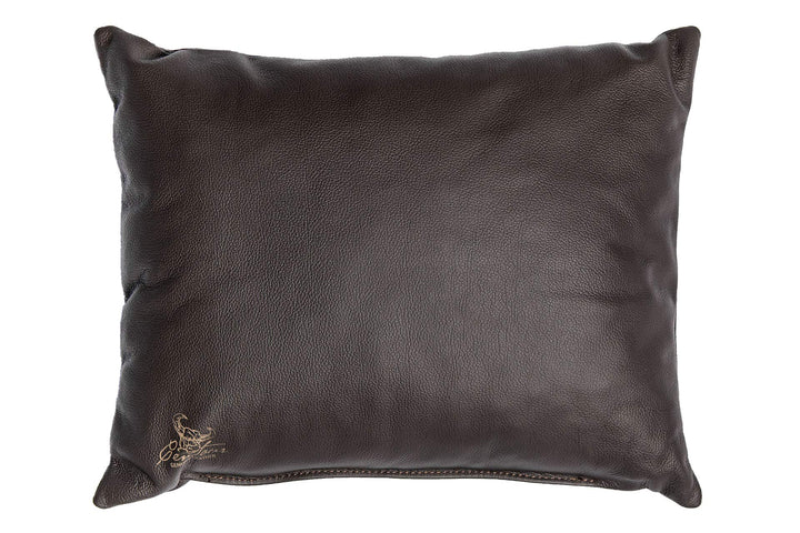 Centaur - Deko Lederkissen 50 x 40 cm für Sofa oder Schlafzimmer Chocolate - Echt Leder Kissen Echtl