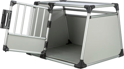 Trixie 39343 Transportbox, Aluminium, L: 93 × 64 × 81 cm,