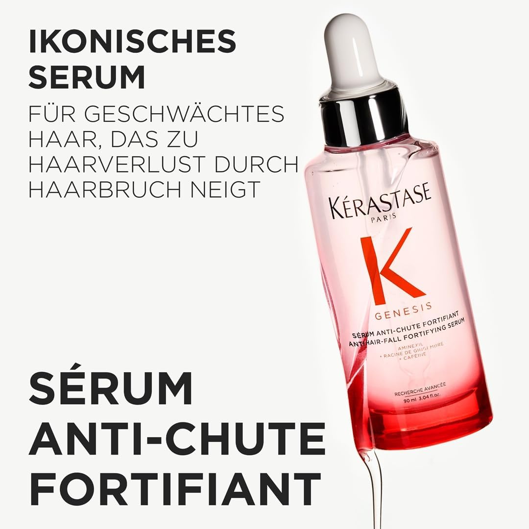 Kérastase Stärkende Haarkur für feines und brüchiges Haar, Gegen Haarausfall und Haarbruch, Sérum An