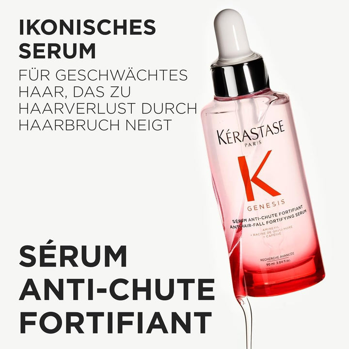 Kérastase Stärkende Haarkur für feines und brüchiges Haar, Gegen Haarausfall und Haarbruch, Sérum An