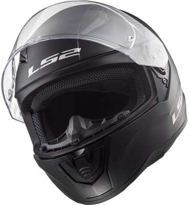 LS2 Unisex Nc Motorcycle Helmet M Schwarz, M Schwarz