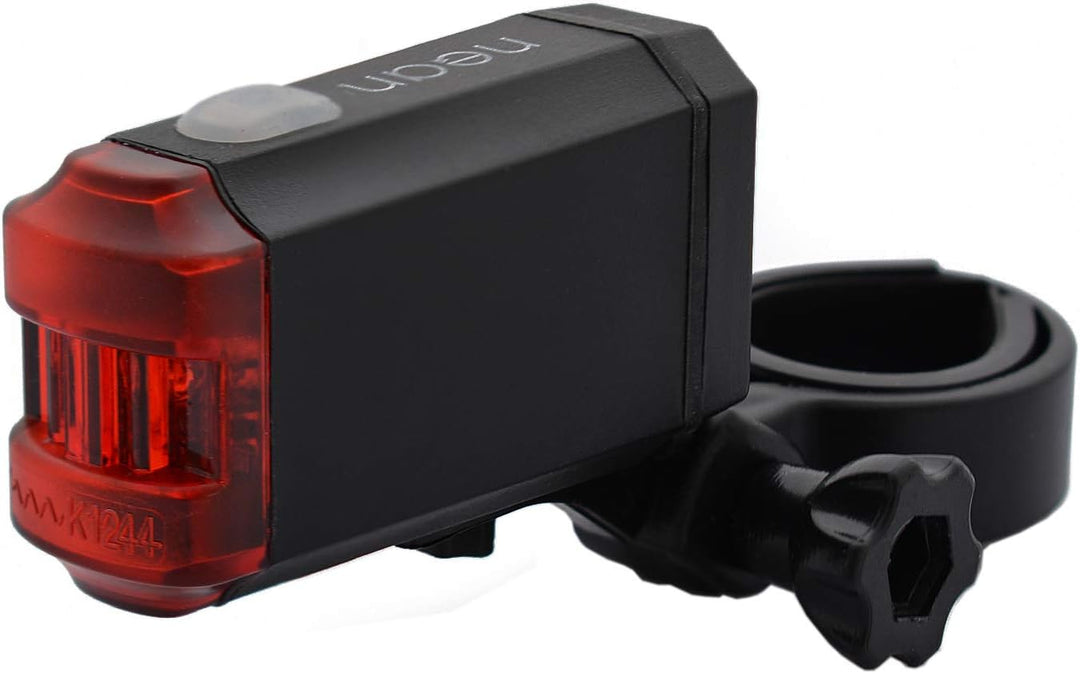 nean LED Akku Fahrradlicht Beleuchtungsset mit StVZO, 50 LUX 8 Candela, Fahrradlampe, Fahrrad Frontl