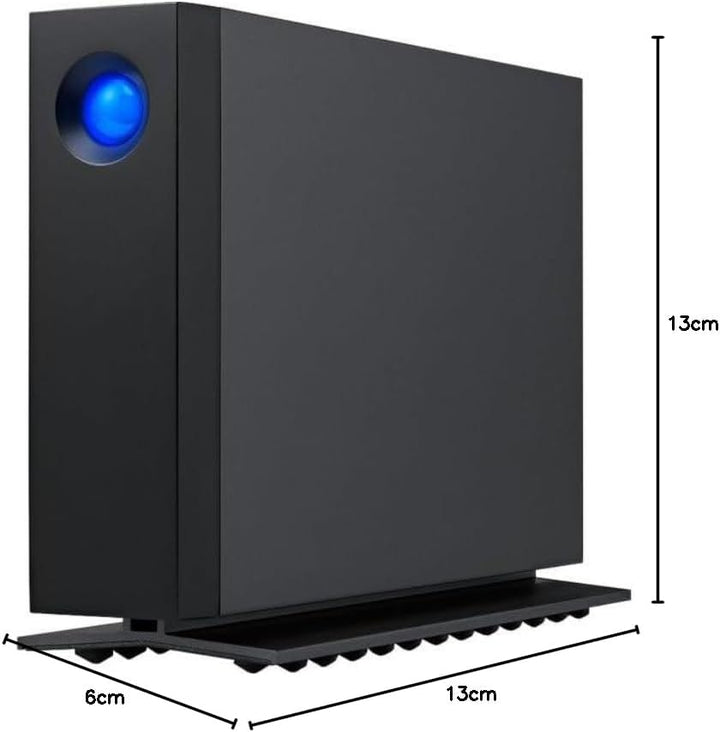 LaCie d2 Professional 4TB externe Festplatte, 3.5 Zoll, PC & Mac, schwarz, inkl. 5 Jahre Rescue Serv