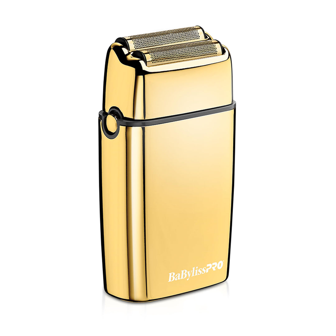 BaBylissPRO Baberology Doppelfolienrasierer FXFS2G GOLDFX Professioneller Elektrorasierer, Gold