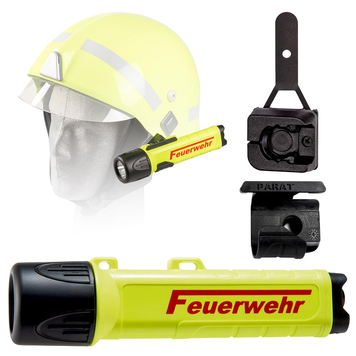 PARAT PARALUX® PX1 FEUERWEHR Set für Schuberth F200/F220 Links | LED Arbeitsleuchte mit 120 Lumen |