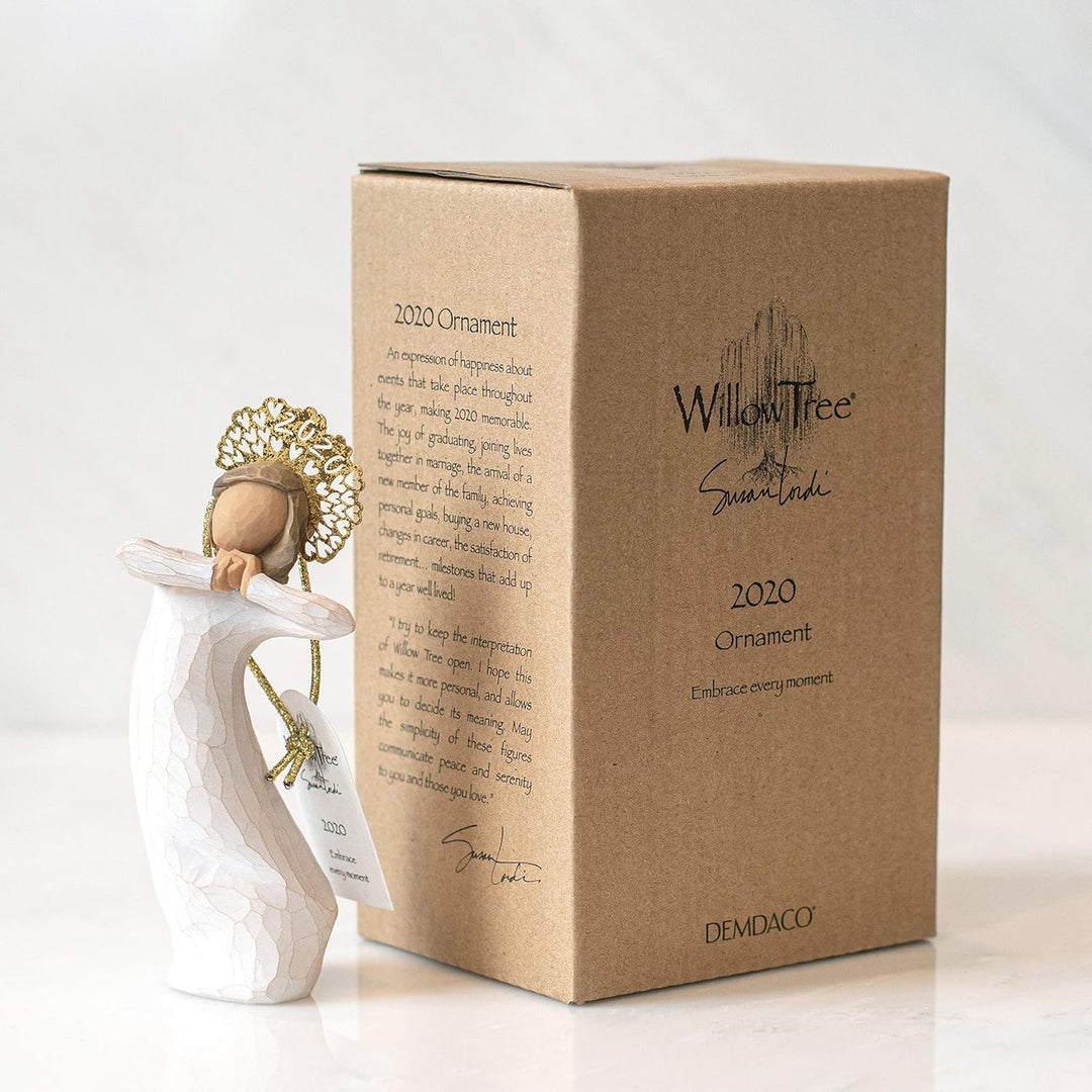 Willow Tree Weidenbaum-Jahres-Ornament, handbemalt 4" high 2020 Ornament, 2020 Ornament