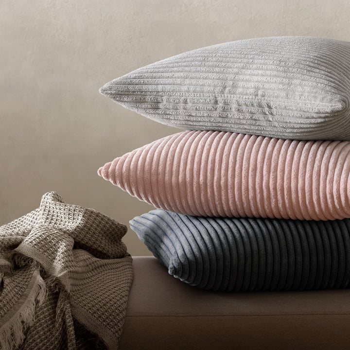 MIULEE 2er Set Kissenbezüge Kord Kissenhülle Dekorative Kissenbezug Sofakissen Couchkissen Dekokisse