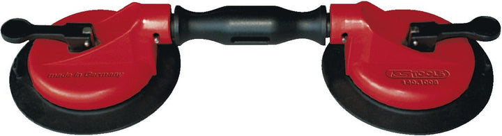 KS Tools 140.1008 Doppelsaugheber,80kg, Doppelgelenkkopf