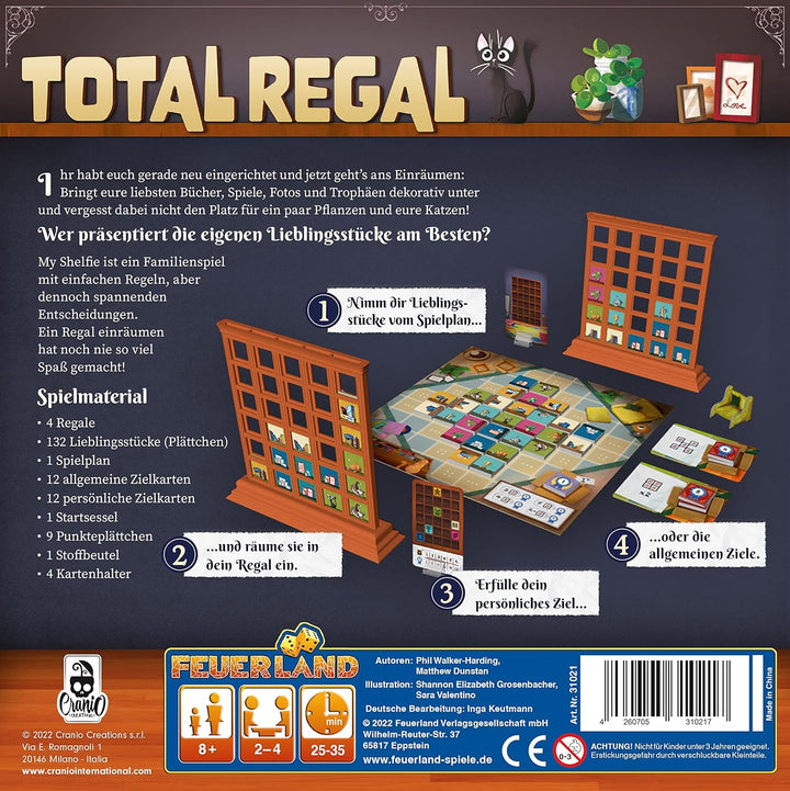 Feuerland SpieleTotal Regal