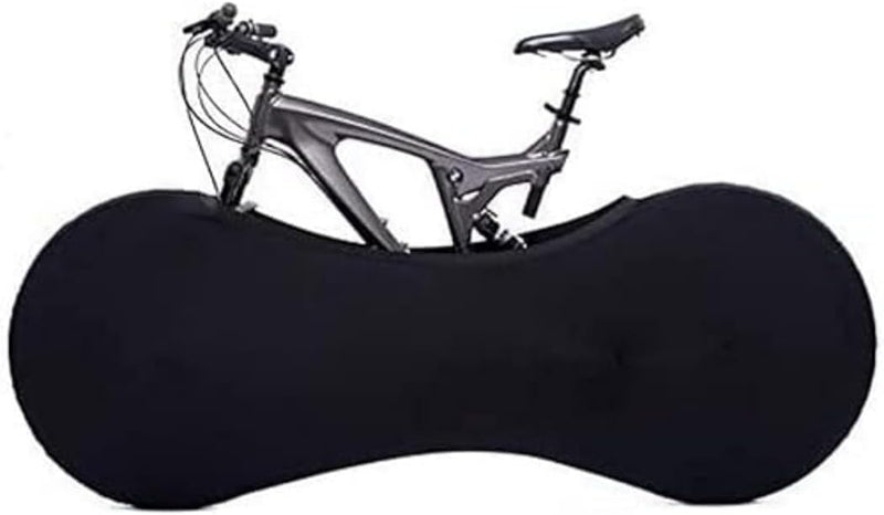 Second Chance Unisex – Erwachsene Schwarz Indoor Fahrrad Cover Halten Sie Ihr Heim Sauber, Black, St